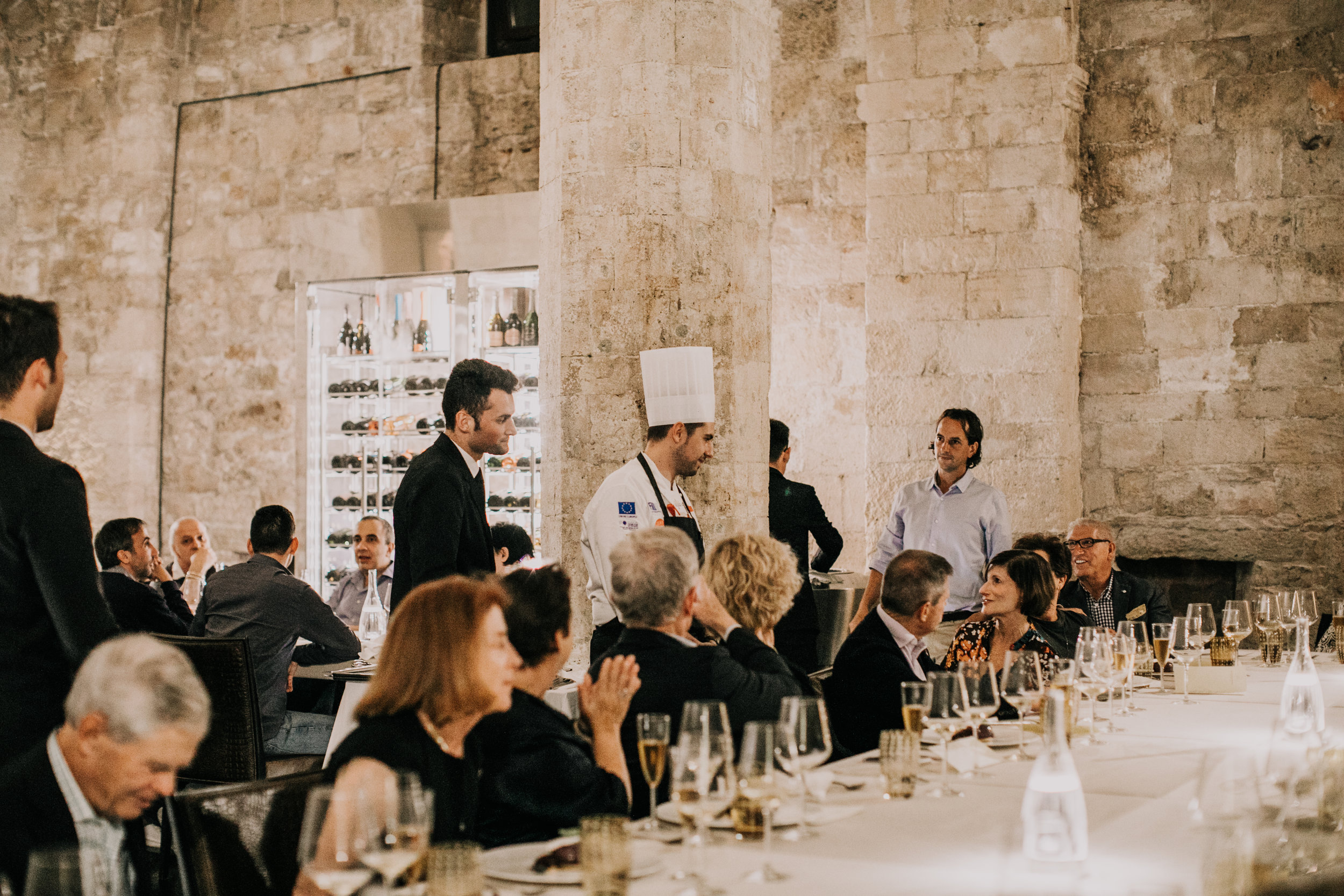 Leave time for lunch.